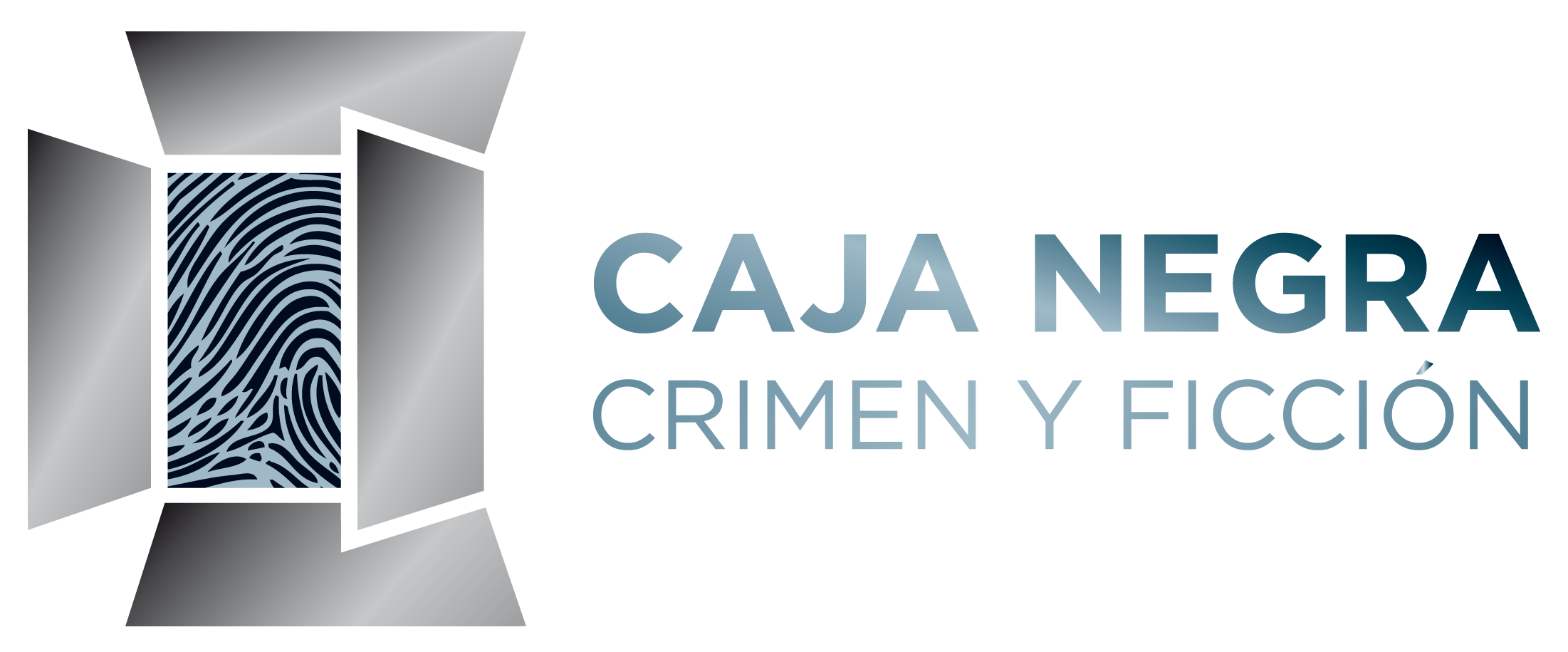 Logo Caja Negra Crimen y Ficción_Evento de criminología en Valladolid